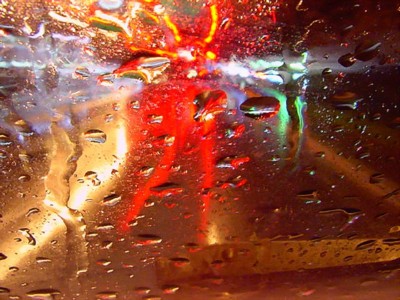 example of combined light painting effects